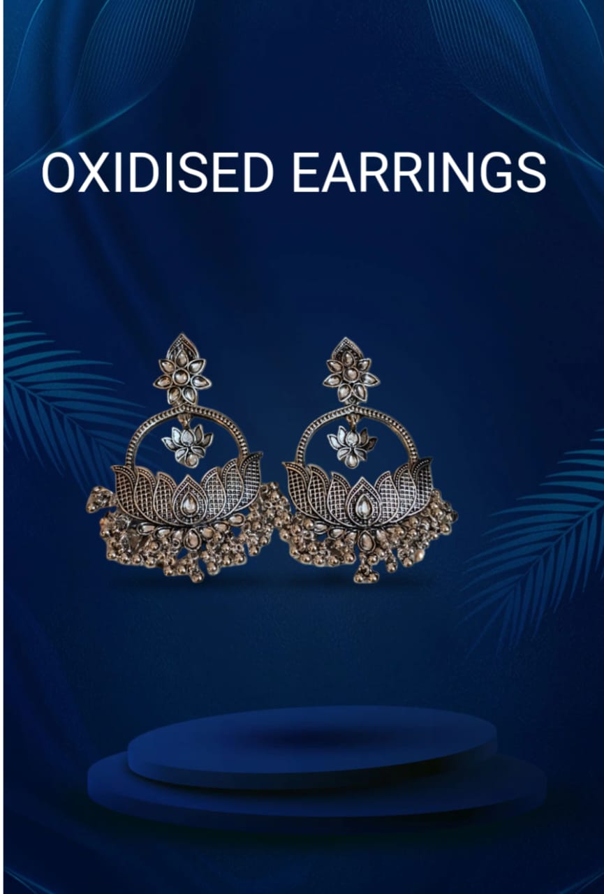 oxidised Earrings