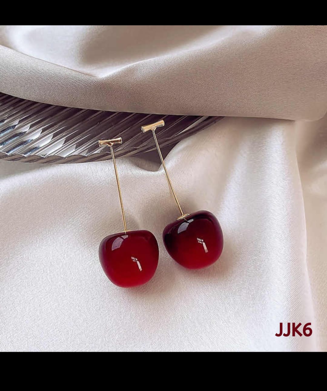 cherry earrings