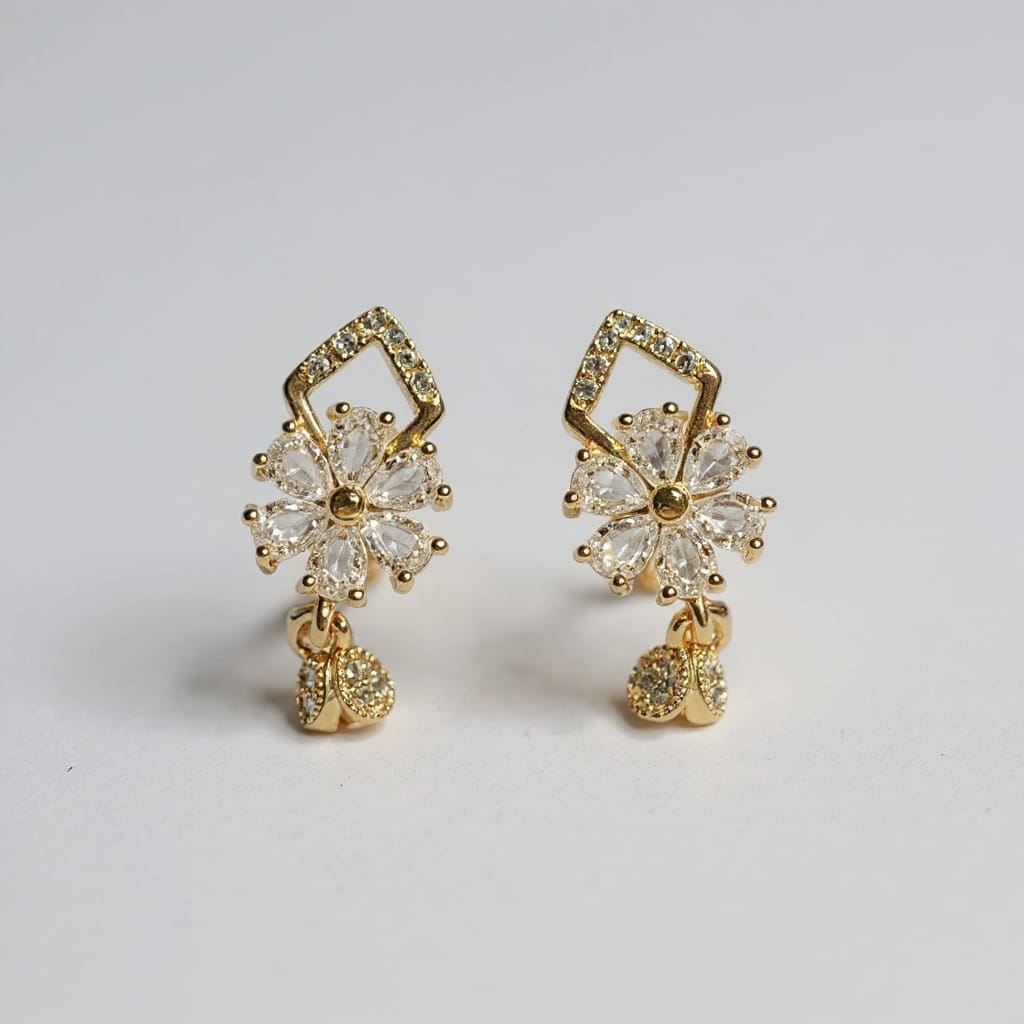 Flower AD earrings